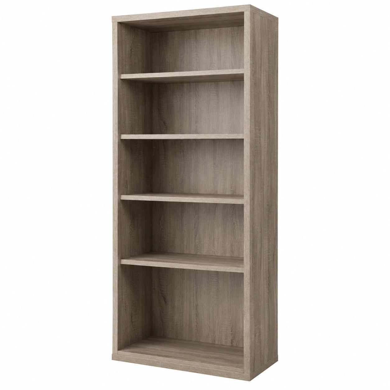 Libreria Composad DISEGNO con Ripiani Regolabili, Moderna, Rovere Sonoma, Made in Italy