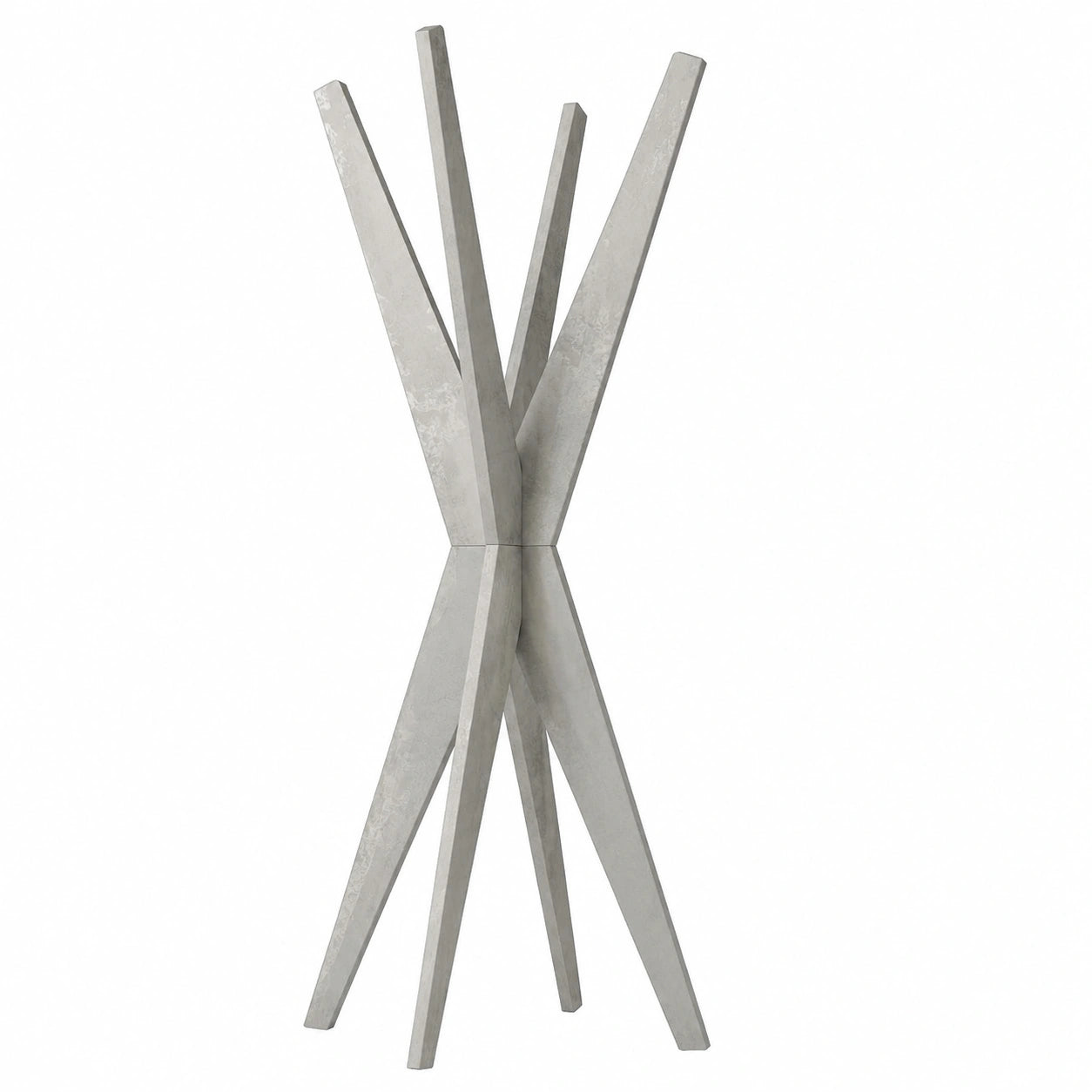 Appendiabiti Moderno Emma in Cemento Grigio per Ambienti Italiani