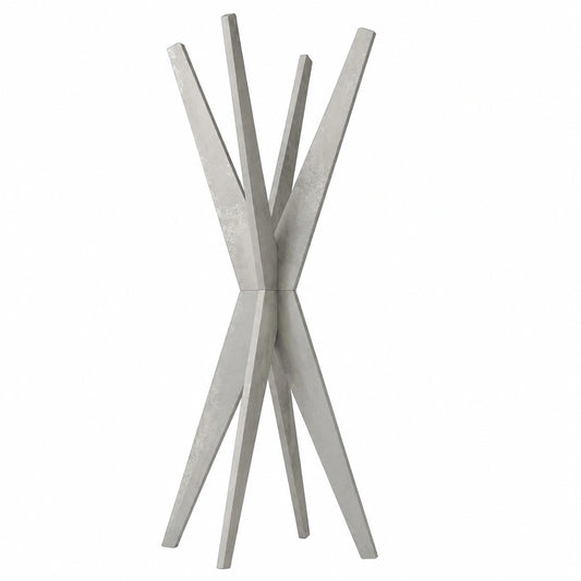 Appendiabiti Moderno Emma in Cemento Grigio per Ambienti Italiani